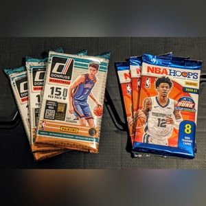 Panini Donruss / NBA Hoops Blaster Packs (New / Sealed)